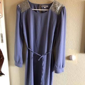 Downeast Periwinkle Sequin Dress